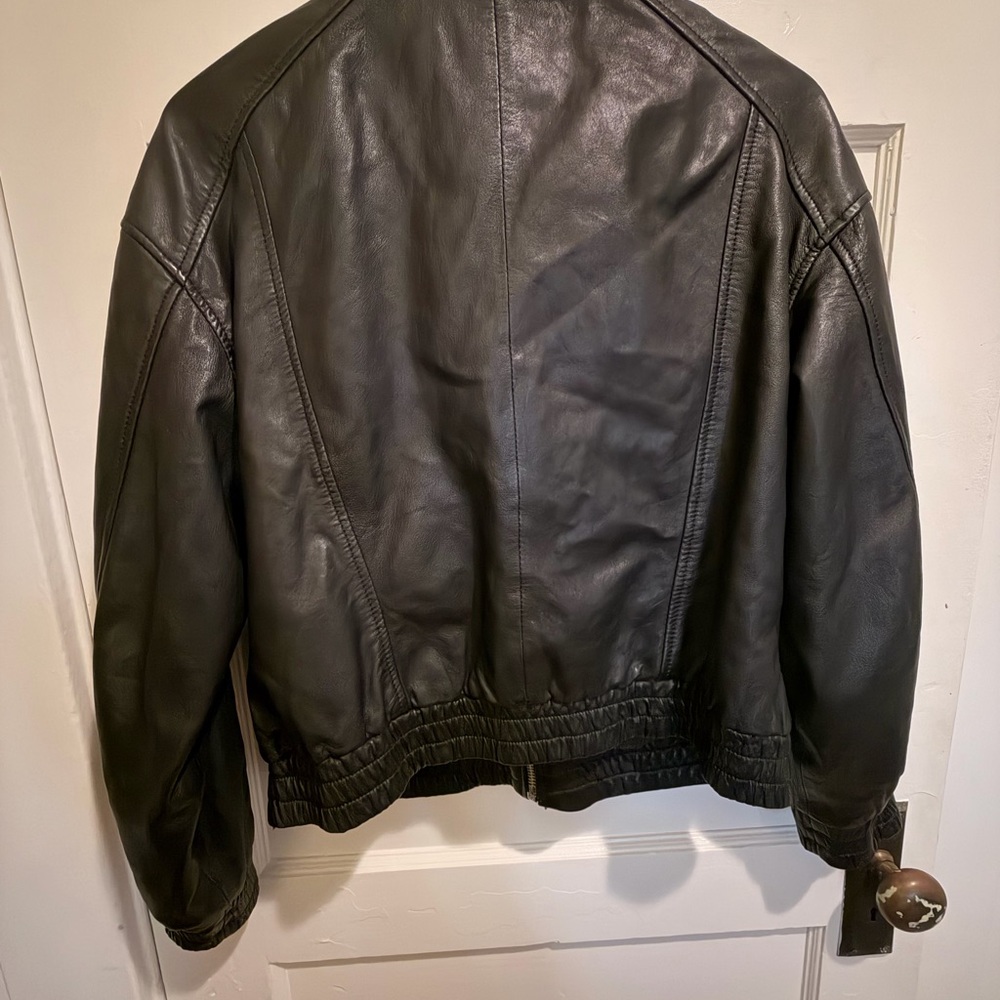 Mauritius Irka leather bomber - free people XS - Picture 10 of 11